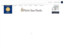Tablet Screenshot of pievesp.it